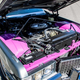 Illustration for article titled Not sure what the deal is with random pink engine bay